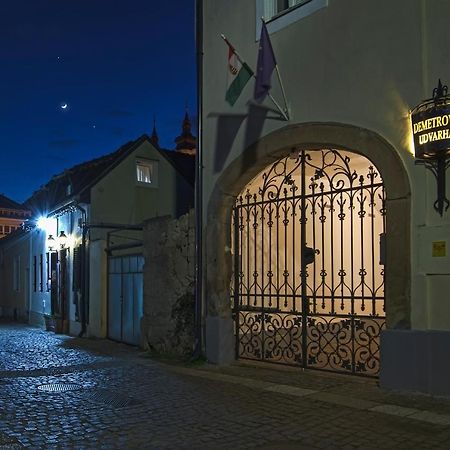 Demetrovics Udvarhaz Eger Extérieur photo